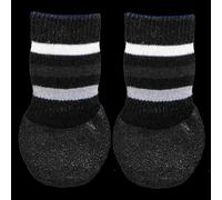 Chaussettes Pour Chiens, Anti-Dérapant - L-Xl, 2 Pcs, Noir