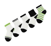 Chaussettes pour Enfants, Chaussettes à Motif de Mode Douce 5 Paires pour Voyages à Domicile (L)
