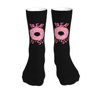 Chaussettes Pour Femme Homme Faites-Vous Plaisir Avec Un Beignet Chaussettes Randonnée Classiques Confortables Chaussette De Football, Pour Trekking, Gym, Running, 40cm