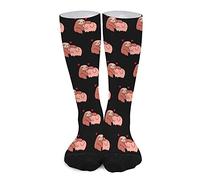Chaussettes Pour Femme Homme Les Amours Des Animaux Chaussettes Basketball Durable Confortables Chaussette De Football, Pour Trekking, Sport, Lété, 50cm