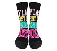 Chaussettes Pour Femme Homme Mes Derniers Premiers Jours En Terminale 2026 Chaussettes De Travail Confortables Classiques Chaussette De Football, Pour Gym, Running, Lété, 40cm