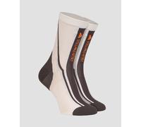Chaussettes Pour Femmes Adidas By Stella Mccartney Asmc Crew Socks Is9017-whiteutiblksiorme