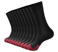Chaussettes pour homme 43-46 - Chaussettes courtes en maille - Chaussettes en coton - Noir - Chaussettes de sport fines - Chaussettes pour diabétiques - Chaussettes d'affaires respirantes, #4-rouge