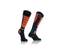 Chaussettes Protectrices MX Impact Bleu/Orange Acerbis Vêtements