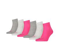 Chaussettes PUMA Quart Unisexe En Coton Riche Sport Ankle (6 PAIRS)