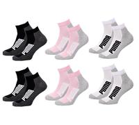Chaussettes Puma Quarter Pack De 6 Paires Cushioned Quarter Woman