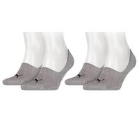 Chaussettes Puma Socquettes Footies Pack De 2 Paires Gris 580 Footies