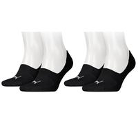 Chaussettes Puma Socquettes Footies Pack De 2 Paires Noir 200 Footies