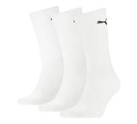 Puma Chaussettes Crew Mixte blanches Taille 43-46