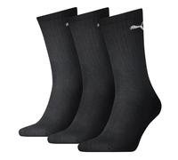 Puma Chaussettes Crew mixtes 3 paires Noir 43-46