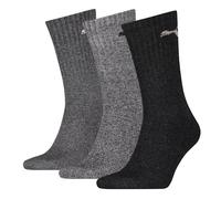 Puma Chaussettes Sports Crew Lot de 3 Gris Taille 47/49