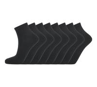 Chaussettes quarter Endurance Mallorca (x8) Noir 43/46