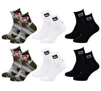 Chaussettes Quiksilver Quarter 6 Pcs 0443
