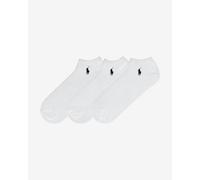 Chaussettes Ralph Lauren Ghost Ped blanches (3 paires)