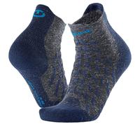 Therm-Ic - Trekking Ultra Cool Linen Ankle - Chaussettes randonnée homme Grey / Navy - 45 - 47