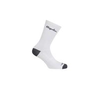 Chaussettes rapha logo blanc gris
