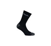 Chaussettes rapha logo gris fonce noir