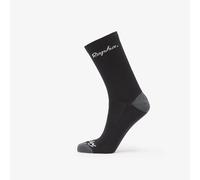 Chaussettes Rapha Logo Socks Black/ Dark Grey XL