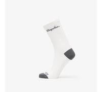 Chaussettes Rapha Logo Socks White/ Grey S