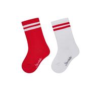 Chaussettes rayÃ© enfant Sterntaler Actives (x2) Rouge 27/30