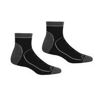 Regatta Samaris Sock, Chaussettes Homme, Black/DarkSteel, 9-12