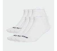 ADIDAS SPORTSWEAR Chaussettes de sport 'Linear Crew Cushioned 6 Pair Pack' noir / blanc, Taille 37-39