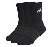 Chaussettes rembourrÃ©es mi-mollet bÃ©bÃ© adidas (x3) Noir 22/24