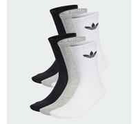 Chaussettes rembourrées Trefoil (6 paires) Black / White / Medium Grey Heather 31-33