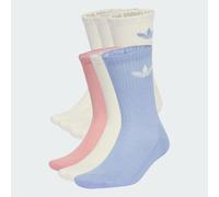Chaussettes adidas Trefoil Crew Sock Cushion 6-Pack Chalk Blue XL