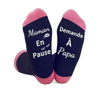 Chaussettes rigolotes femme,Chaussettes humour femme 39 42,Idee cadeau anniversaire Femme original utile,Cadeau rigolo à moins de 10 euros Noël,Idee cadeaux noël,chaussettes fantaisie pour Noël