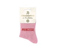 Chaussettes roses à paillettes 'Princesse'