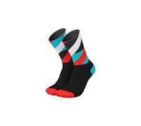 Chaussettes running incylence loops noir turquoise orange
