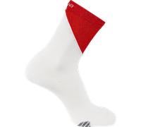 Chaussettes salomon s lab phantasm crew blanc rouge