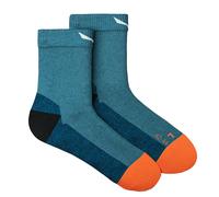 Chaussettes Salewa MTN TRN AM Quarter bleu aqua orange - 39-41