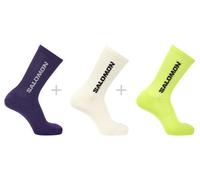 Chaussettes salomon everyday crew multicolore 3 paires