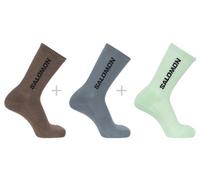 Chaussettes salomon everyday crew multicolore 3 paires