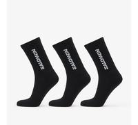 Salomon – Chaussettes Everyday Crew Pack de 3 – Multifonctions – EU 45-47 – Noir