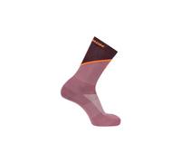 Chaussettes salomon pulse crew rose