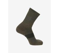 Salomon - X Ultra Crew - Chaussettes de randonnée - EU 36-38 - martini olive / stone grey