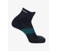 Chaussettes Salomon X Ultra Quarter gris foncé bleu - M