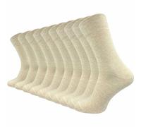 Chaussettes sans couture pour femmes et hommes | 10 paires classiques en coton de qualité supérieure | Noir, gris, bleu et autres couleurs