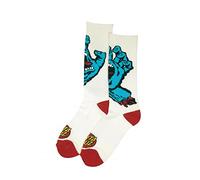 Chaussettes Santa Cruz - Screaming Hand blanc taille: OSFA (Taille pour tout)
