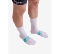 Chaussettes Santini Bianchi Milano Classic blanc bleu - XS-S