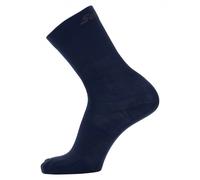 Chaussettes SANTINI Hautes En Laine WOOL Bleu Nautique