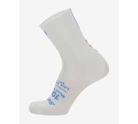Chaussettes Santini Le Maillot Jaune Mont Ventoux blanc - M-L