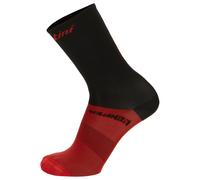 Chaussettes SANTINI Paris-Roubaix 2023 noir/rouge XS