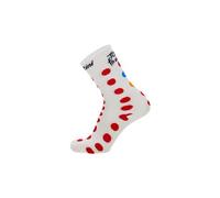 Chaussettes santini tour de france blanc rouge