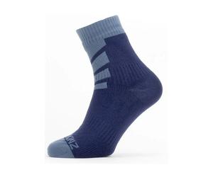 Chaussettes Sealskinz P/cli.chaud Bleu
