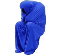 Chaussettes Sensorielles Relaxantes, Enveloppement Corporel for Les Troubles du Traitement De L'information, for Soulager Le Stress(Blue,X-Large)