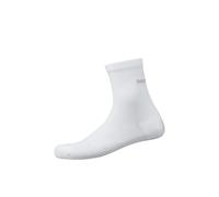SHIMANO Chaussettes Performance Mid My26 unisexes, blanches, 36-40